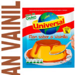 Flan Universal sabor Vainilla 100g.